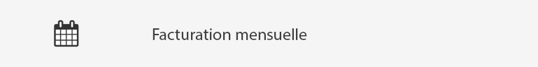 Tarif client mensuel coursier