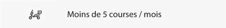 prix livraison peu frequentes